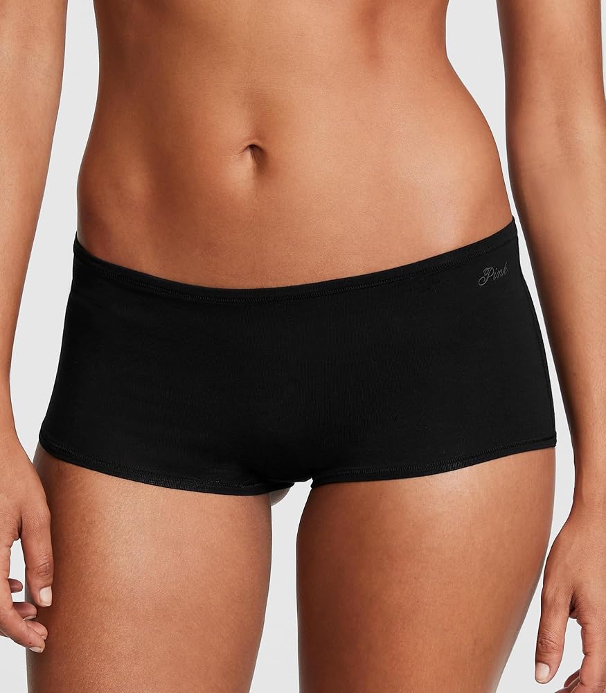 Victoria's Secret PINK Women's Cotton Boyshort Underwear